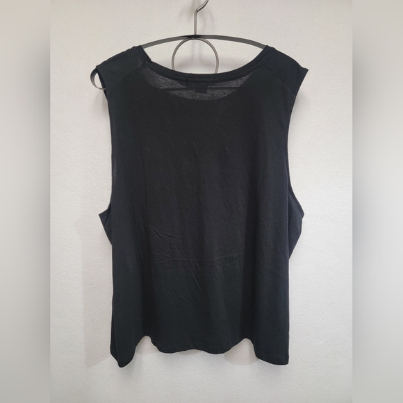 Sanctuary Sun's Out Twist Neck Organic Cotton Tank Womens Size 3X - Picture 3 of 9